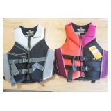NEW (2ct) Sea Doo Life Jackets Adult M. Ecoprene