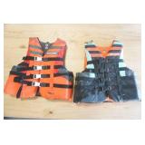 NEW (2ct) Sea Doo Life Jackets Adult M. Nylon.