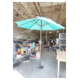 Patio Umbrella (Teal) (stand and extension pole not included)