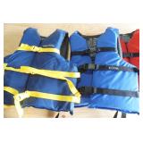 NEW (4ct) Onyx Nylon Life Jackets
