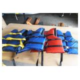 NEW (4ct) Onyx Nylon Life Jackets