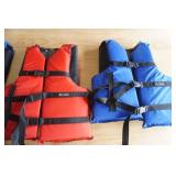 NEW (4ct) Onyx Nylon Life Jackets