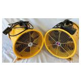 Two Strongway 12" Utility Blowers Model STFJ-30 Lot 1