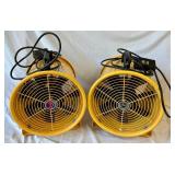 Two Strongway 12" Utility Blowers Model STFJ-30 Lot 2