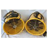 Two Strongway 12" Utility Blowers Model STFJ-30 Lot 3