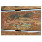 Vintage Flexible Flyer Wood and Metal Rail Sled