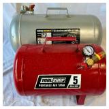 Two Portable Air Tanks