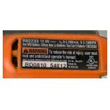 Ridgid Cordless 12V Right Angle 1/4" Impact Driver, Battery and Charger Model R82233