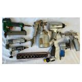 Collection of Pneumatic Air Tools