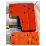 Jorgensen #8048, #8024, #3712 Steel Bar Clamps