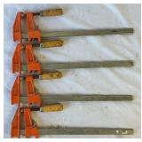 Jorgensen #8048, #8024, #3712 Steel Bar Clamps