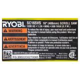 Ryobi Corded 16" Scroll Saw Model SC165BVS