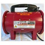 Two Floor Fans - 12" Strongway STFJ-30 and 8" Central Machinery Model STFJ-20N