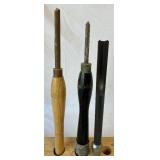 Collection of Lathe Chisels