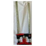 Bessey Parallel Bar Clamps - K Body REVO and one Bessey UniKlamp