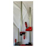 Bessey Parallel Bar Clamps - K Body REVO and one Bessey UniKlamp