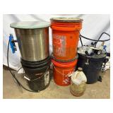 10 gallons of Pentacryl with 2 Pressure Vessels for Woodworking