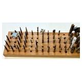 CNC Router Bits Lot #6 - 58 assorted bits