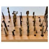 CNC Router Bits Lot #6 - 58 assorted bits