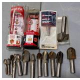 CNC Router Bits Lot #7 - 16 assorted bits