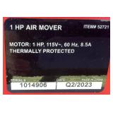 Two Ironton 1 HP Air Movers