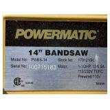 Powermatic 14" Band Saw Model PWBS-14 1 1/2 HP Motor