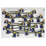 Assortment of Irwin Quick Grip Bar Clamps Lot 2 - 23 pieces