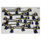 Assortment of Irwin Quick Grip Bar Clamps Lot 2 - 23 pieces