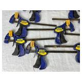 Assortment of Irwin Quick Grip Bar Clamps Lot 2 - 23 pieces