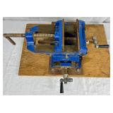 Central Forge 6" Cast Iron Cross Slide Vise