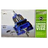 Central Forge 6" Cast Iron Cross Slide Vise