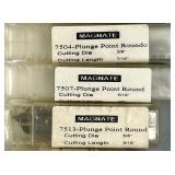 CNC Router Bits Lot #4- 9 assorted bits