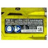 Three Ryobi Cordless Drills and Cordless Sander P236A, P208B, P231 and P400 (sander)