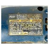 Three Ryobi Cordless Drills and Cordless Sander P236A, P208B, P231 and P400 (sander)