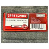 Craftsman Tap and Die Set Metric 39 pc with Storage Case