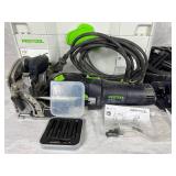 Festool Domino DF500 Joining Machine and Assortment of Beechwood