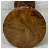 Set of 3 Handmade Turned Wooden Candle Holders