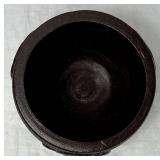 Collection of 3 Handmade/Turned Wooden Rose Bowls