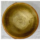 Handmade Turned Wooden Dog Themed Bowl, Covered Bowl and Vase