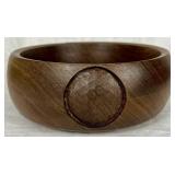 Handmade Turned Wooden Golf Themed Bowls