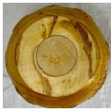 Handmade Turned Wooden Bowls - Cabin Themed