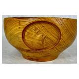 Handmade Turned Wooden Bowls - Cabin Themed