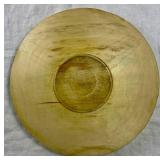 Three Handmade Turned Wooden Pieces - 9" Vase, 4" Bowl and 8.5" W Bowl