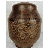 Handmade/Handturned Wooden Urn