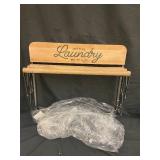 Wooden Laundry Drying Rack Folding Design