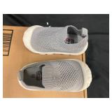 Pair of Baby Knit Slip-On Shoes, Size 27