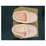 Cozy Pink Memory Foam Slippers with Non-Slip Soles
