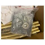 Gold Metal Arch Frame Kit with Assembly Instructions