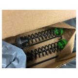 Pair of Automotive Suspension Coil Spring Shock Absorbers
