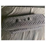 Quilted Black Carrying Case with Plenty of Storage Compartments